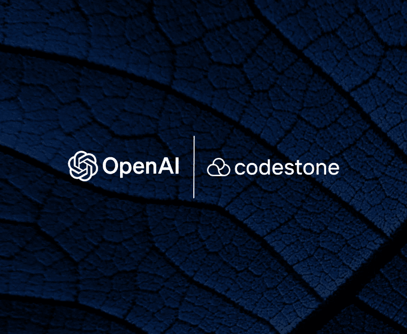 Codestone OpenAI Channel Partner announcement